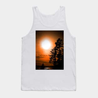 Sunset Long Beach Tofino Vancouver Island Canada Tank Top